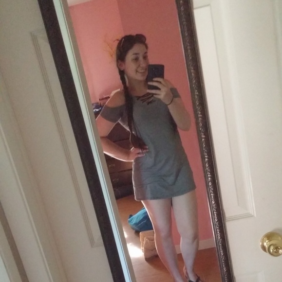 Striped mini dress - Picture 2 of 2